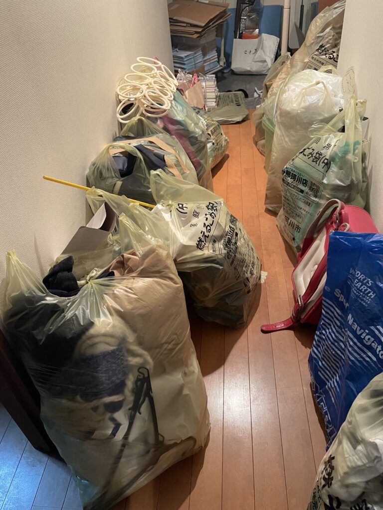 福岡　整理収納アドバイザー　トトノウラボ
片付けで出てきた処分品