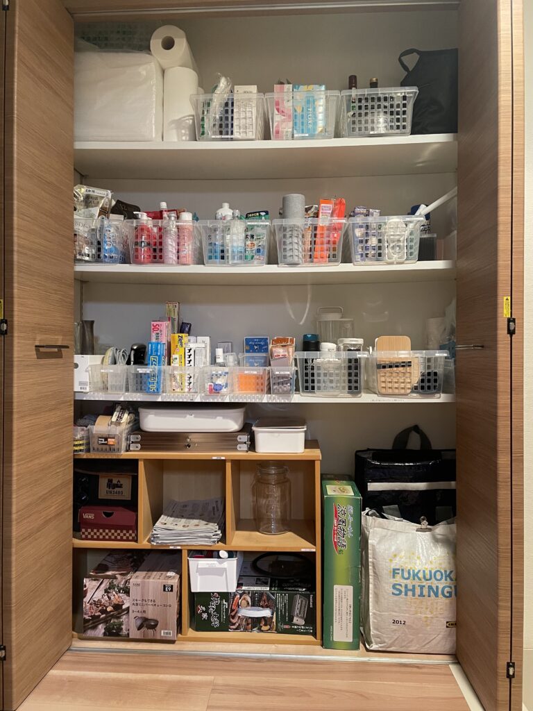 福岡 整理収納アドバイザー トトノウラボ
マンション収納庫の中