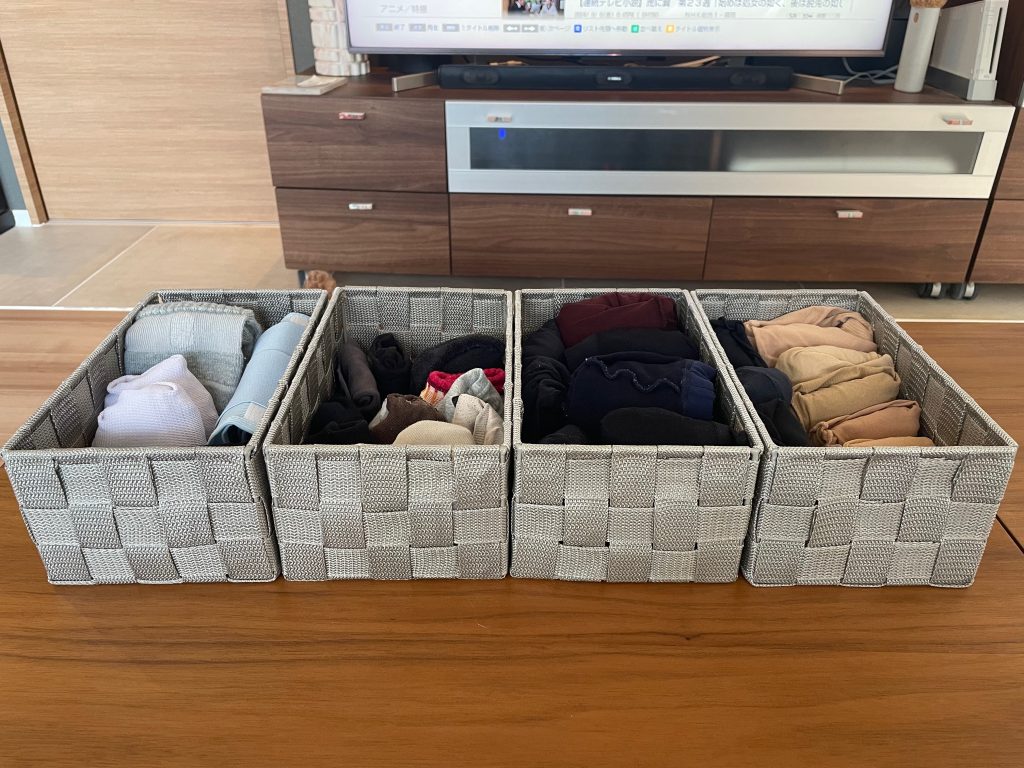 福岡　整理収納アドバイザー　トトノウラボ　靴下　収納方法