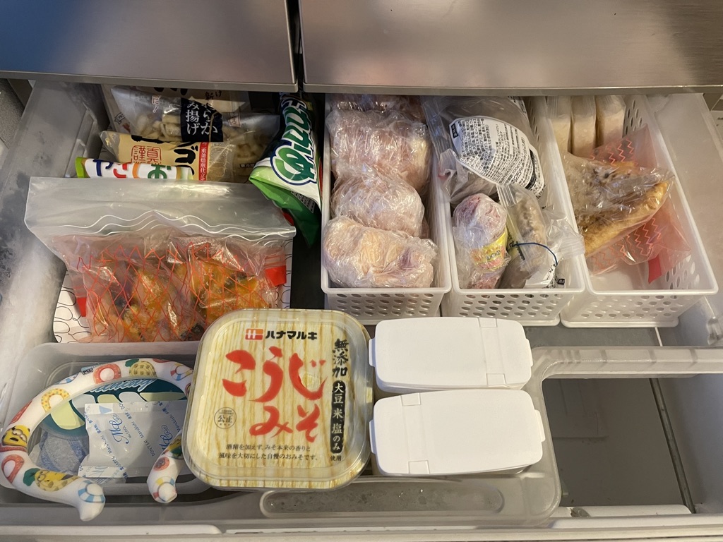 福岡　整理収納アドバイザー　トトノウラボ　冷蔵庫　ビフォー