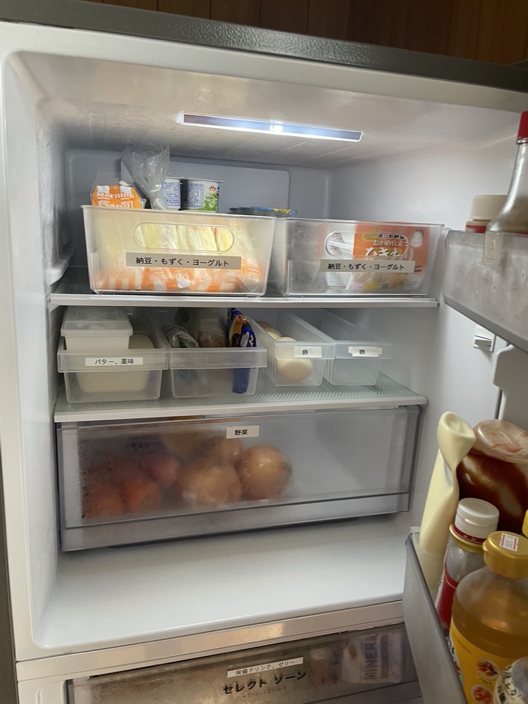 福岡　整理収納アドバイザー　トトノウラボ　実家　キッチン　収納　引き出しの中