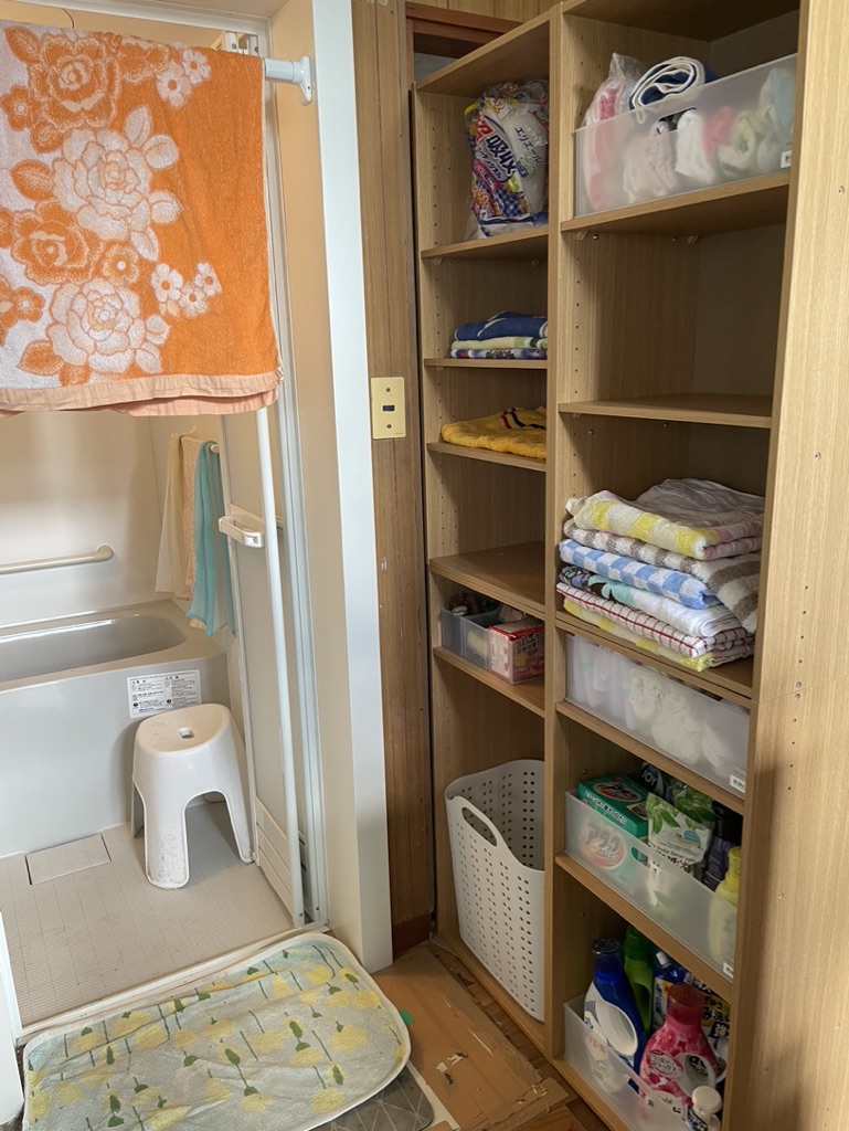 福岡　整理収納アドバイザー　トトノウラボ　実家　キッチン　収納　引き出しの中