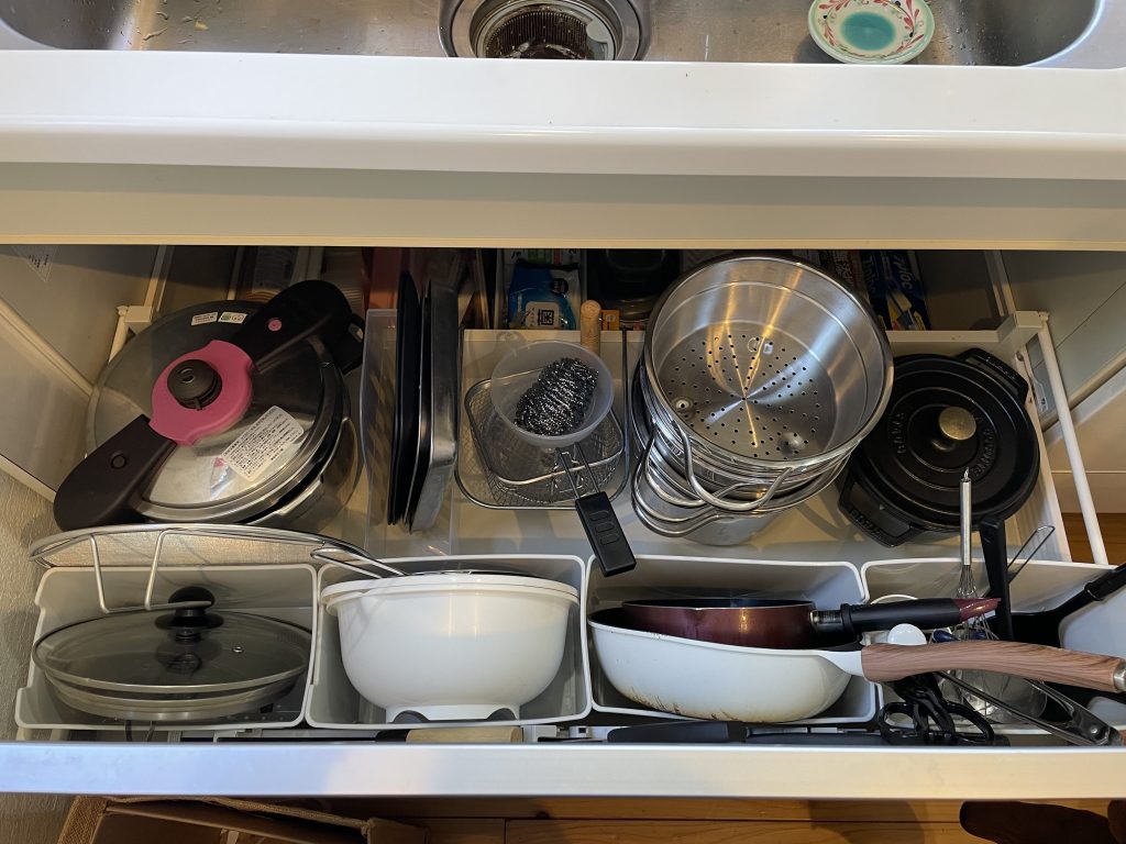 福岡　整理収納アドバイザー　トトノウラボ　キッチン　収納　引き出しの中　アフター