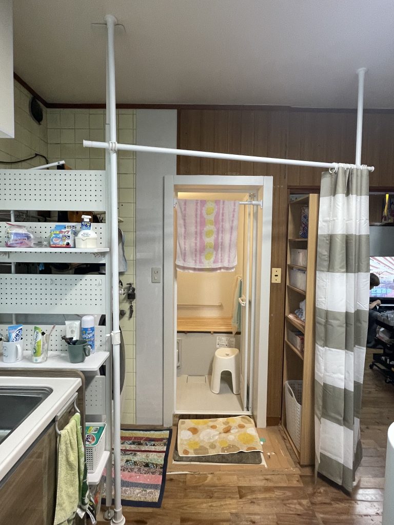 福岡 整理収納アドバイザートトノウラボ 実家 片付け キッチン 脱衣室1