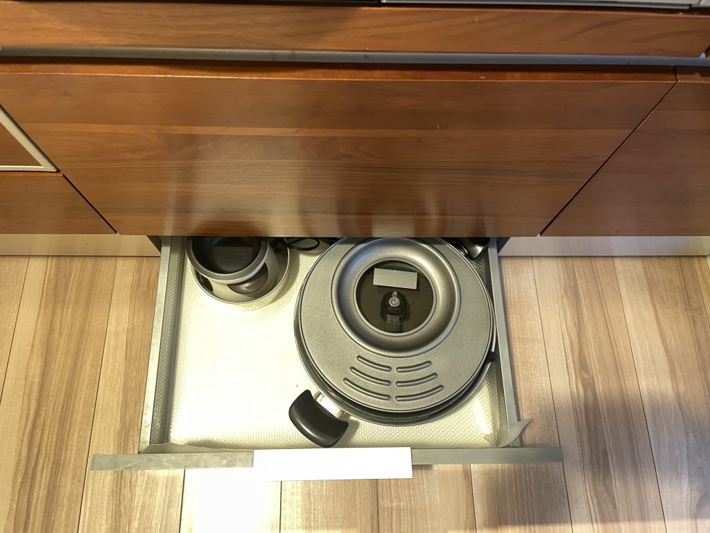 福岡 整理収納アドバイザー キッチン フライパン蓋 アフター 収納