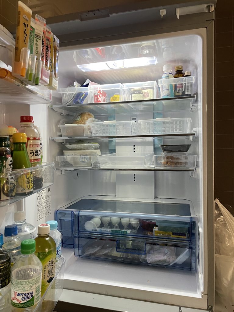 福岡　整理収納アドバイザー　キッチン　冷蔵庫　お客様宅　実例　アフター