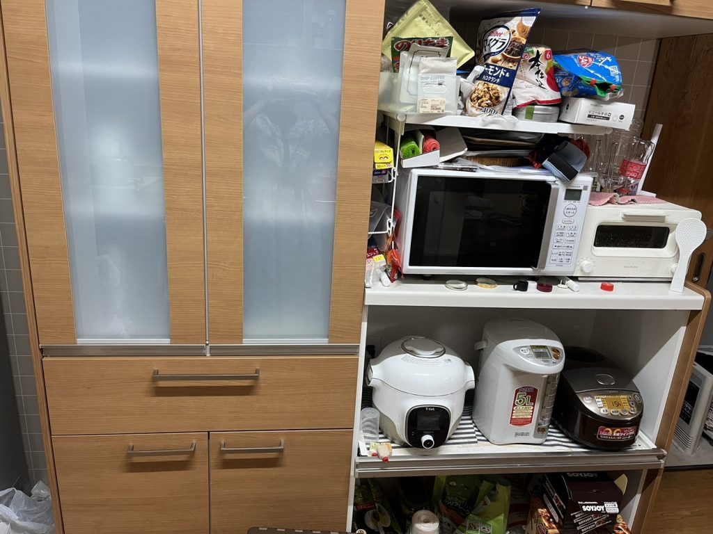 福岡　整理収納アドバイザー　キッチン　お客様宅　実例　ビフォア