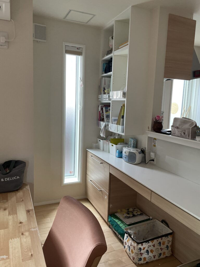 キッチンカウンター　 お片づけ後　福岡　整理収納アドバイザー